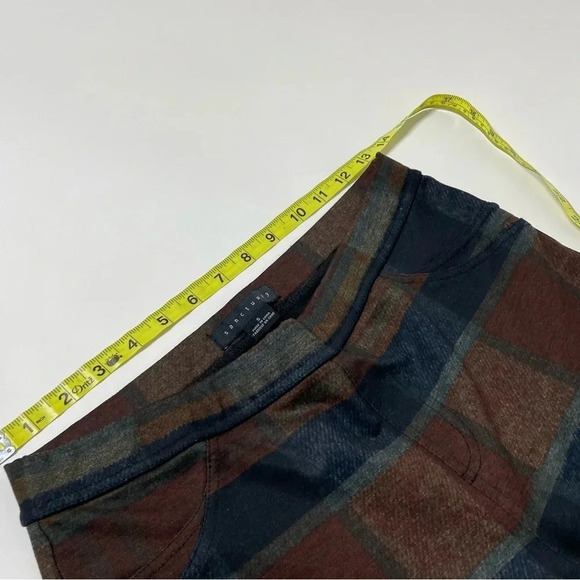 Sanctuary Harvest Plaid Pull On Ponte Pants Size Small - Picture 14 of 14
